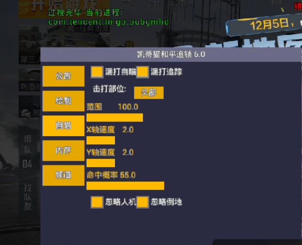 和平精英《向日葵》外挂